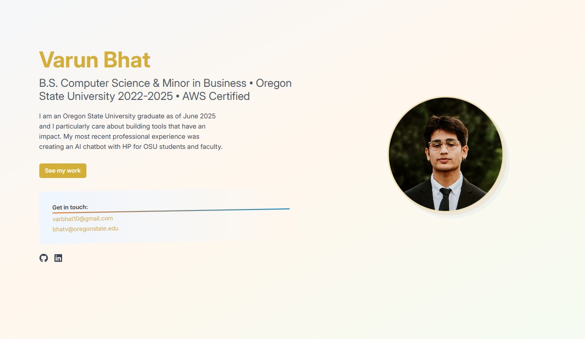 Resume Website